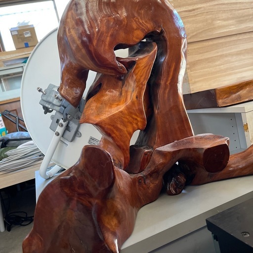 木の置物 木の置物 約145cm×約100cm 木の置物