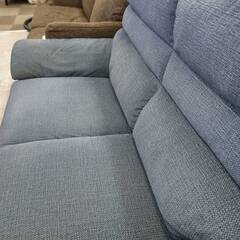 💺東京インテリア/2Pソファ/ハイバック/ファブリック/№3446💺の画像