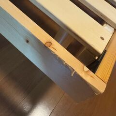 【セミダブル】アイリスプラザ  ベッドフレーム の画像