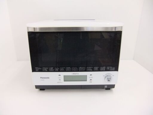 Panasonic スチームオーブンレンジ ビストロ NE-BS804-W 30L ホワイト 2017年製 【中古】102201SO