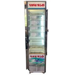 冷蔵ショーケース3段 サンヨー SSR-T500FB レトロ店舗什器 リポビタンD★S3331Aの画像