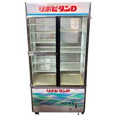 冷蔵ショーケース3段 サンヨー SSR-T500FB レトロ店舗什器 リポビタンD★S3331Aの画像