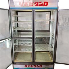 冷蔵ショーケース3段 サンヨー SSR-T500FB レトロ店舗什器 リポビタンD★S3331Aの画像
