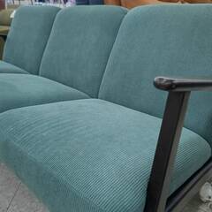 💺IKEA/イケア/3Pソファ/コーデュロイ生地/ナチュラル/№3511💺の画像