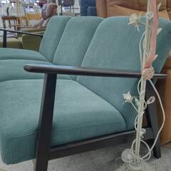 💺IKEA/イケア/3Pソファ/コーデュロイ生地/ナチュラル/№3511💺の画像