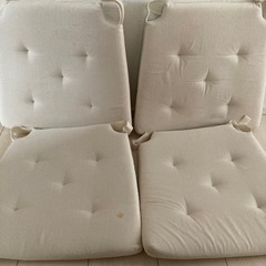 【IKEA/ヨックモック】ダイニングテーブル5点セット 椅子付きの画像