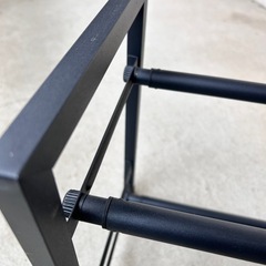 美品✨2段シューズラック　伸縮　スリムの画像