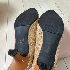 DIANA ツイード ハイヒールパンプス 22cmEEサイズの画像