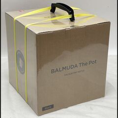 未開封 バルミューダ ザ ポット KPT01JP-BK 600ml 電気ケトル BALMUDA The Pot ブラックの画像