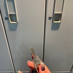 鍵付きロッカーの画像