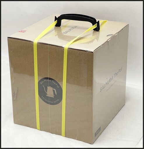 未開封 バルミューダ ザ ポット KPT01JP-BK 600ml 電気ケトル BALMUDA The Pot ブラック