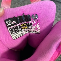 スノボ ブーツ Burton 17.5 の画像