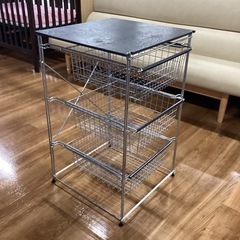 ワイヤーストッカー【町田市再生家具】1023の画像