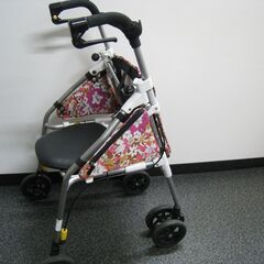 ウィズワン 象印ベビー シルバーカー ピウプレスト マム オレンジフローラルの画像