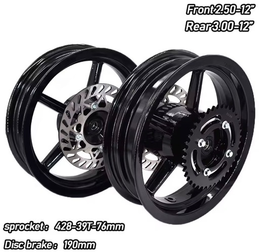 新品　12インチホイールset