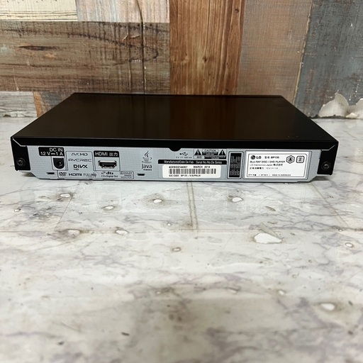即日受渡❣️LGエレクトロニクスブルーレイDVDプレーヤー BP135  3950円
