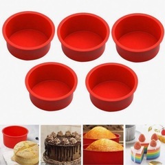 ミニシリコーンケーキ型の画像