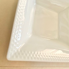 【ネット決済・配送】ノリタケ　Noritake 大皿　盛り鉢　大鉢　深鉢　大盛鉢　未使用　美品　箱入り　白　ホワイト　無地　シンプル　ボウル　ボール　のりたけの画像