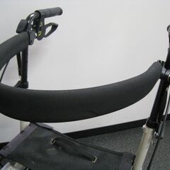 四輪 歩行車 ショッピングターン 安寿 アロン化成 送料無料 バッグ付きの画像