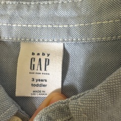 gap 長袖シャツ　100の画像