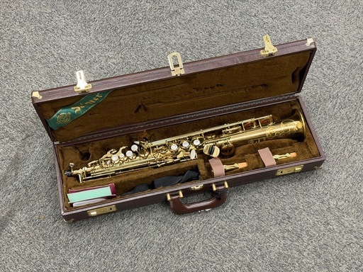【ほぼ新品】セルマー　ソプラノサックス　シリーズIII小串先生選定品 選定書付き ほぼ新品】セルマー ソプラノサックス シリーズIII小串先生選定品 選定