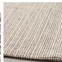 【IKEA】TIPHEDE ティプヘデ ラグ 平織り(小）の画像