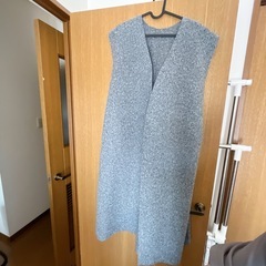 【新品】classicalelf 2wayフェイクリングウール ロングジレ　ジレ　ロングの画像
