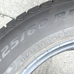 2022年製 ピレリ アイスゼロアシンメトリコ 225/60R17 4本セット スタッドレスタイヤ 冬タイヤ Pirelli ICE ZERO ASIMMETRICOの画像