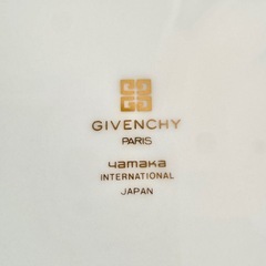 【ネット決済・配送】 GIVENCHY ジバンシー　お皿　5枚セット　デザート　スウィーツ　プレート　未使用美品　花柄　金縁　ジバンシィ　ジヴォンシー の画像