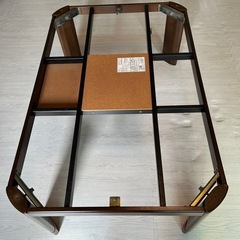 【山善】高さ調節可能　長方形　こたつ机　 120×80㎝　の画像