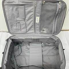 ij5905HI sphere スフィア スーツケース ソフトキャリーケース 約41×68×29cm（車輪含む） 鍵付 5輪 旅行 鞄 カバン かばん 動作未確認の画像