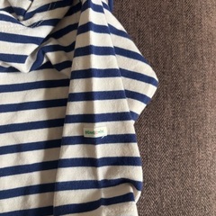 【BEAMS mini】長袖子供服 《ボーダーワンピース》の画像
