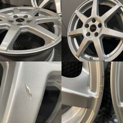 Weds TAS JAPAN TECMAG テクマグ 17インチ 4本 7J5HPCD112+40 空気圧センサー VW/ザ・ビートル/パサート/ティグアン/シャラン等　(MHG009)クレジットカード QRコード決済可能の画像