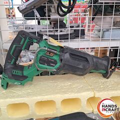 ✨HiKOKI　中古　CR36DA(NN)　充電式セーバーソー　130ｍｍ　36Ｖ　本体のみ✨うるま市田場✨の画像
