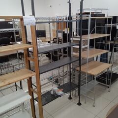 ★リユースのサカイ日立店★HJ8107 IKEA ラック ナチュラルブラウン H178.5×D30×W89 クリーニング済み の画像