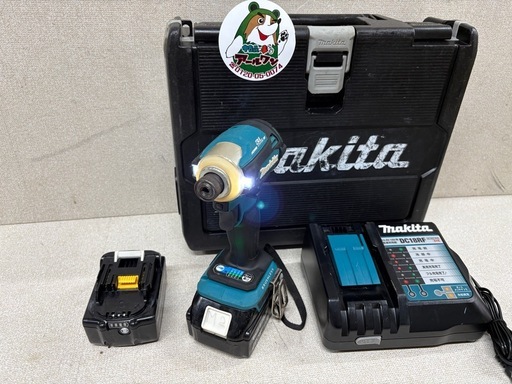 ?【電動工具】makita18VインパクトTD172D フルセット 【地域最大級電動工具売り場高価買取アールワン田川】