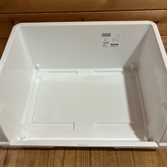 ニトリ　収納ボックス　蓋付きの画像
