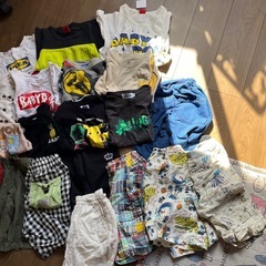 120cm夏服25着まとめ売りの画像