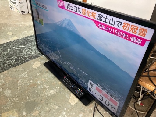 【SALE】フナイ　40型液晶テレビ FL-40HB2000 中古　リサイクルショップ宮崎屋　住吉店25.12.22