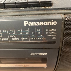 パナソニックのダブルカセットcdですの画像