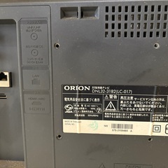 32型液晶テレビ　ORION の画像