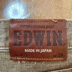 ジーンズ　EDWINの画像