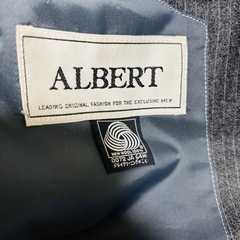 高級ウール100％☆ALBERT スリーピーススーツ 3点セットの画像