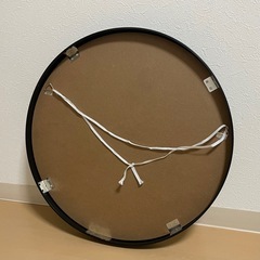 新品未使用　壁掛けミラー 直径50cm 鏡の画像