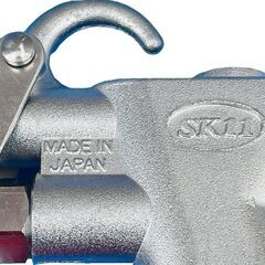 ★コンプレッサー用ホース★TOYOX　10m　エア用　SK11ガン付きの画像