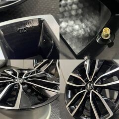 新車外し ENKEI製 ホンダ ヴェゼル純正アルミホイール1本 17インチ7J+55 114.3-5H 熊本(送料安い)スペア 補修用に ブラックポリッシュ ⑯ 新車外し ENKEI製 ホンダ ヴェゼル純正アルミホイール1本 17インチ7J+