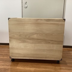 桐衣装ケース3段【町田市再生家具】　252109の画像