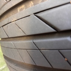トヨタ　アルベル30 バリ溝タイヤ付き純正ホイール　18インチの画像