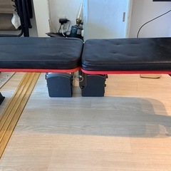 【早い者勝ちです。】可変調整式　ダンベル　MAX約23kg　ブロックタイプ　2個セットとおりたためるベンチの画像