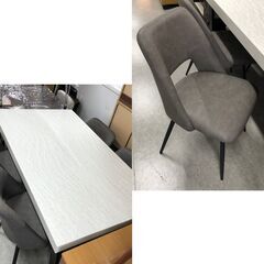 【ジ594】ダイニングテーブルセット イス４脚 (ma)の画像